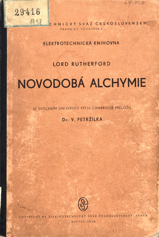 Novodobá alchymie
