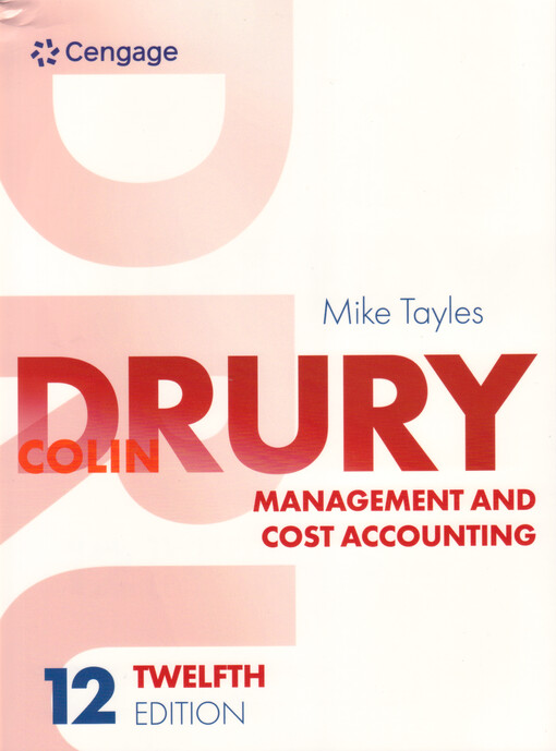 Management and cost accounting