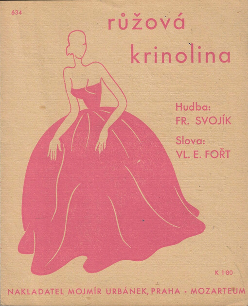 Růžová krinolina píseň a slow-fox