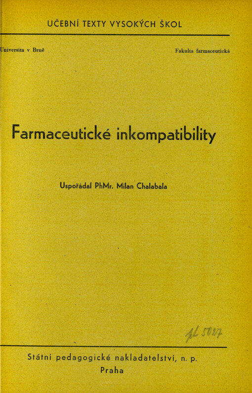 Farmaceutické inkompatibility