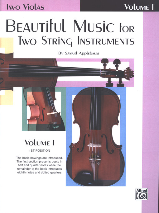 Beautiful Music for Two String Instruments : two violas. Volume 1