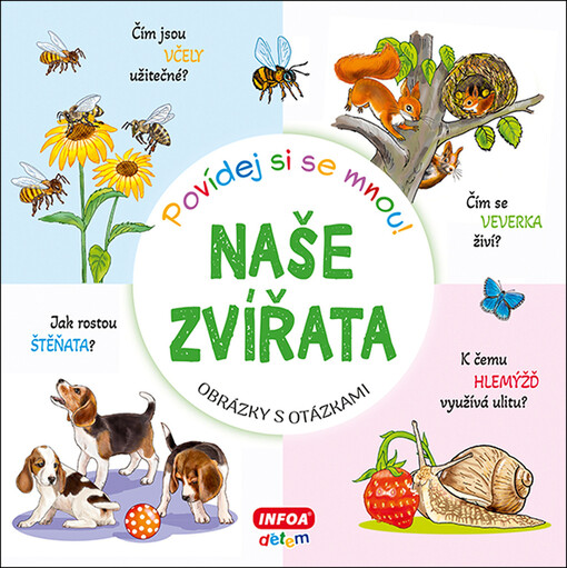 Povídej si se mnou! : obrázky s otázkami. Naše zvířata