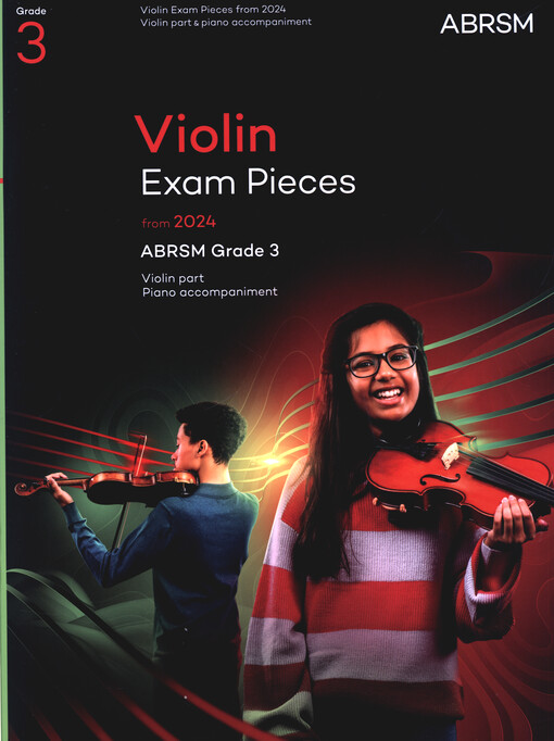Violin Exam Pieces from 2024, ABRSM Grade 3