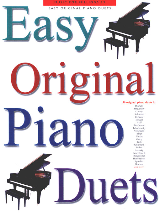 Easy Original Piano Duets