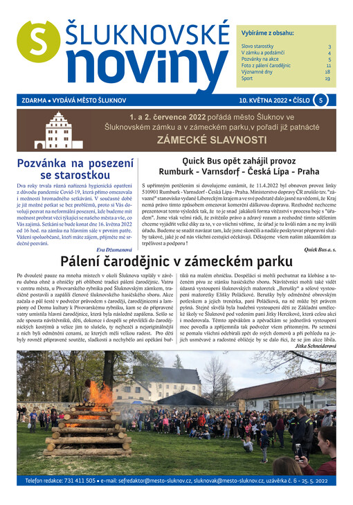 Šluknovské noviny : měsíčník pro šluknovské občany