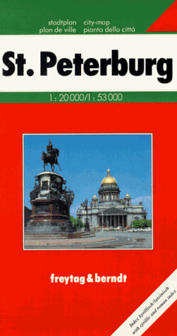 St Petersburg 1:20,000 (Maps & Atlases) (German Edition)