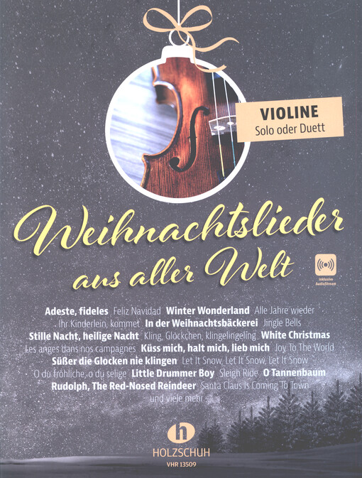 Weihnachtslieder aus aller Welt : Violine