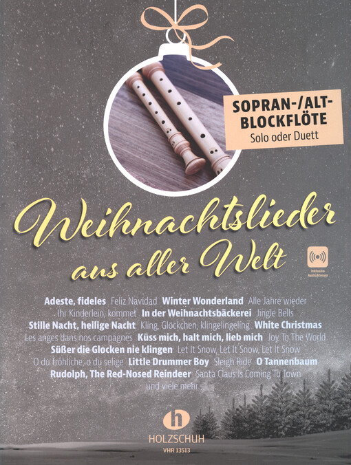 Weihnachtslieder aus aller Welt : Sopran-Alt-Blockflote