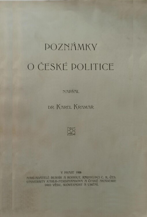 Poznámky o české politice