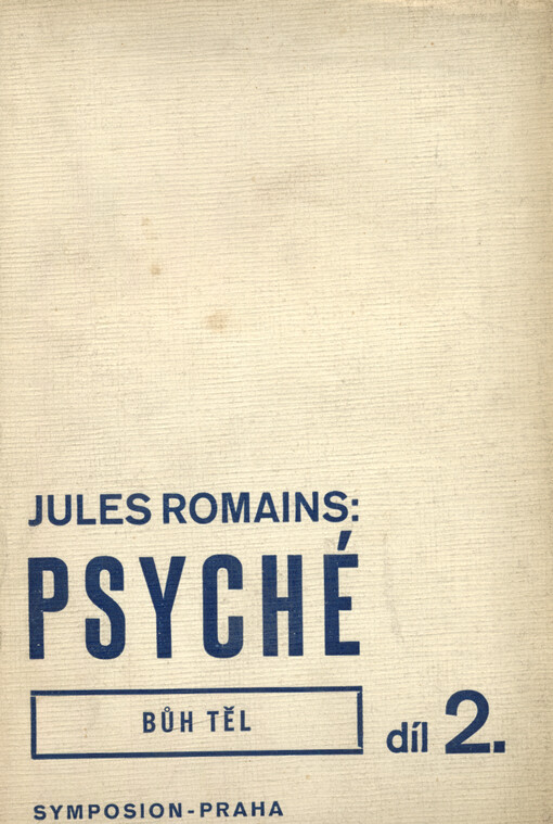 Psyché. 2. díl, Bůh těl