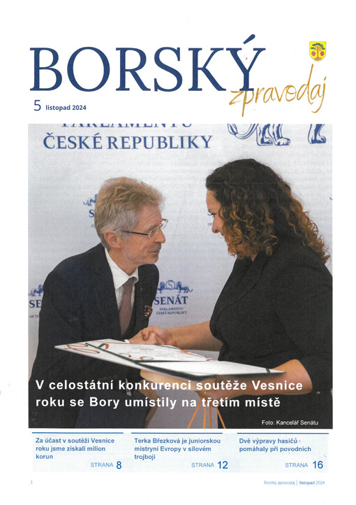 Borský zpravodaj informace o dění v obci Bory :