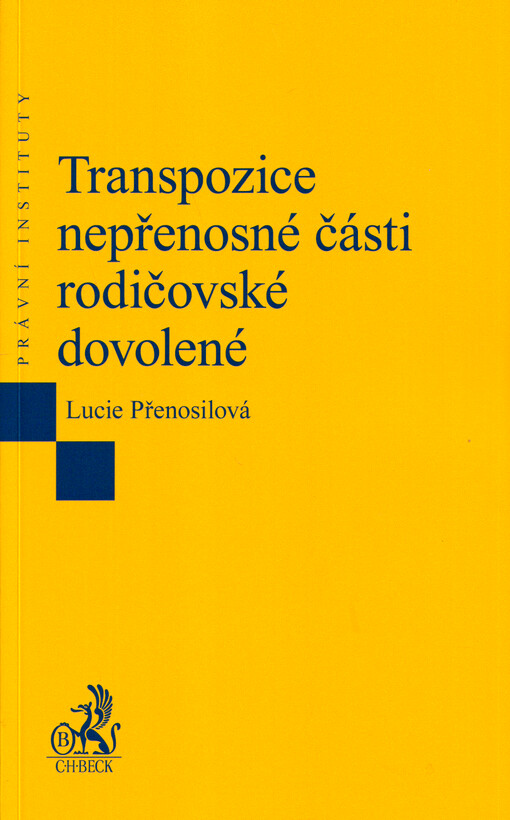 Transpozice nepřenosné části rodičovské dovolené