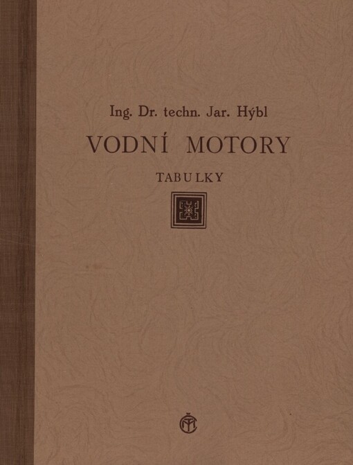 Vodní motory :tabulky