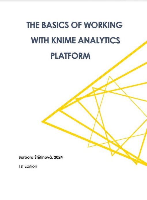 The basics of working with KNIME Analytics Platform