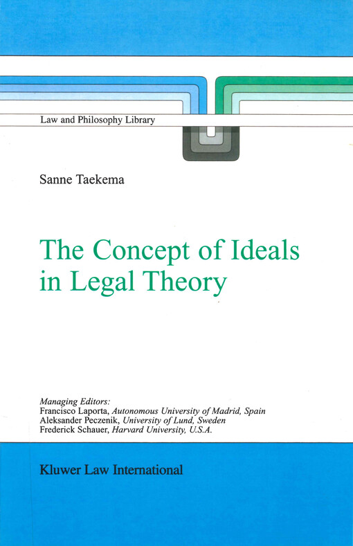 The concept of ideals in legal theory