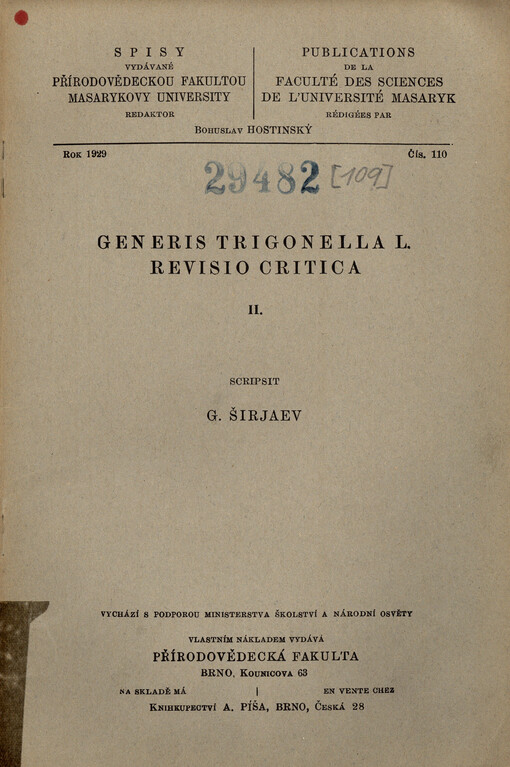 Generis Trigonella L. : revisio critica. II
