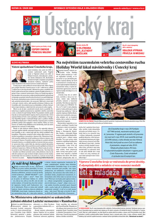 Ústecký kraj : informace Ústeckého kraje a krajského úřadu