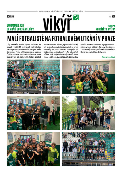 Vikýř : krásnolipský půlměsíčník