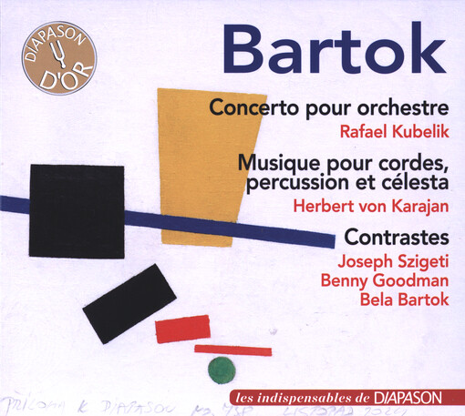 Concerto pour orchestre ; Musique pour cordes, percussion et célesta ; Contrstes