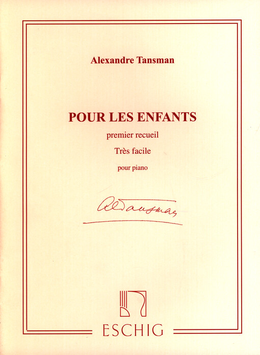 Pour les Enfants : Piano. Volume 1