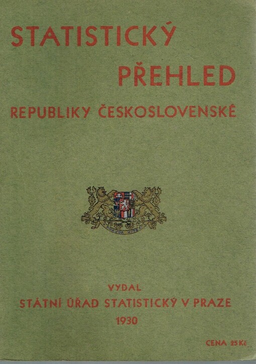 Statistický přehled republiky Československé