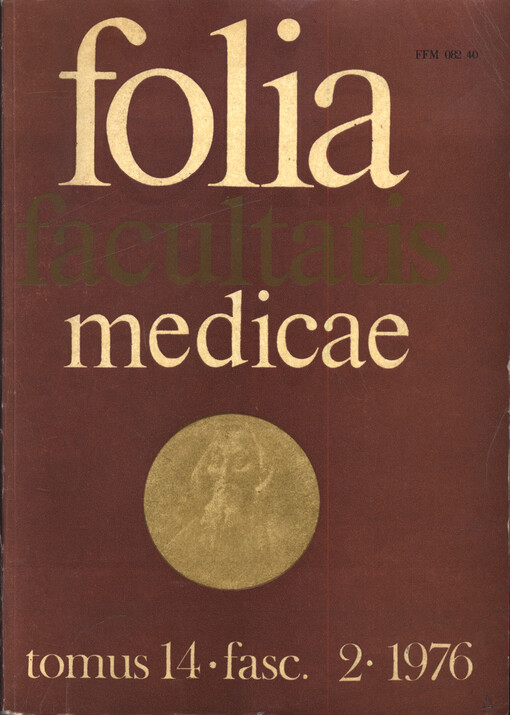 Folia facultatis medicae Universitatis Comenianae Bratislaviensis