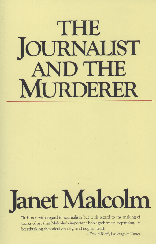 The journalist and the murderer