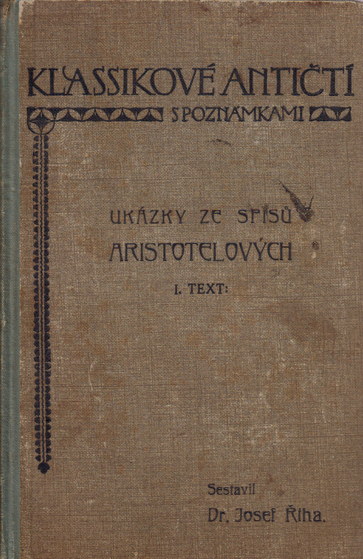 Ukázky ze spisů Aristotelových