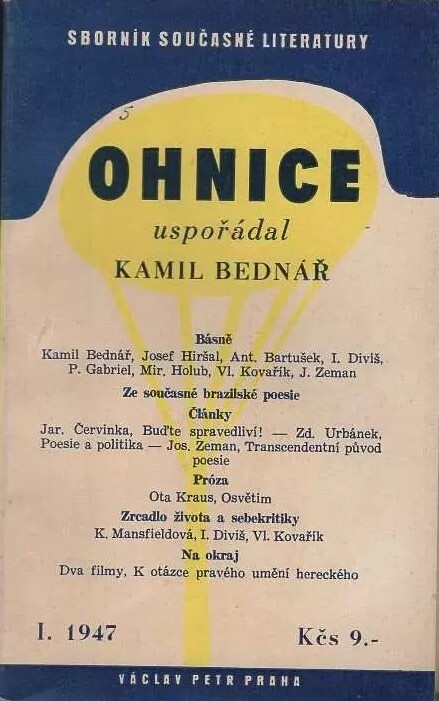 Ohnice :sborník současné literatury