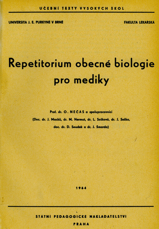 Repetitorium obecné biologie pro mediky