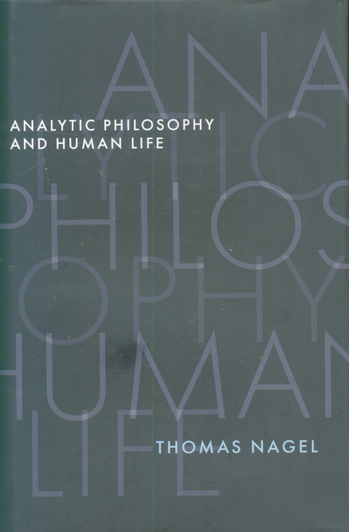Analytic philosophy and human life