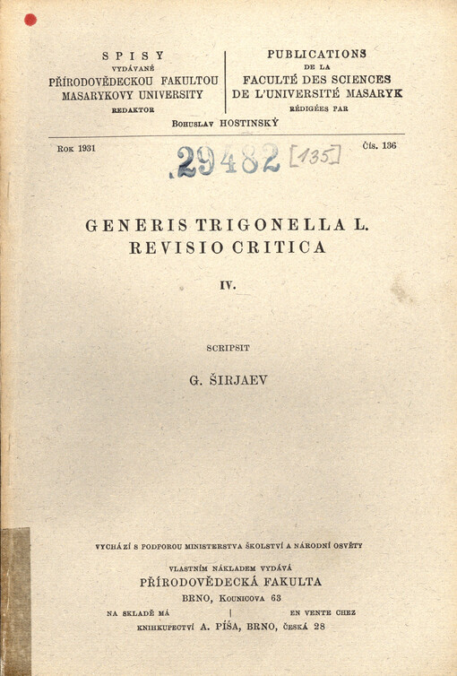 Generis Trigonella L. : revisio critica. IV