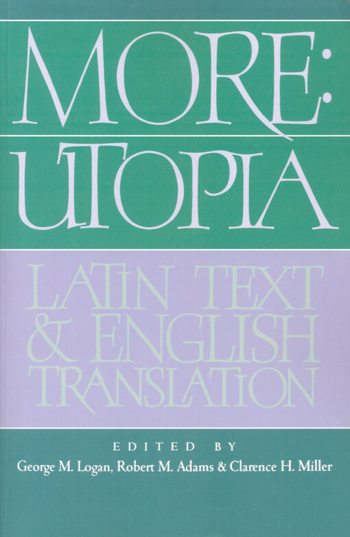 Utopia : latin text and English translation