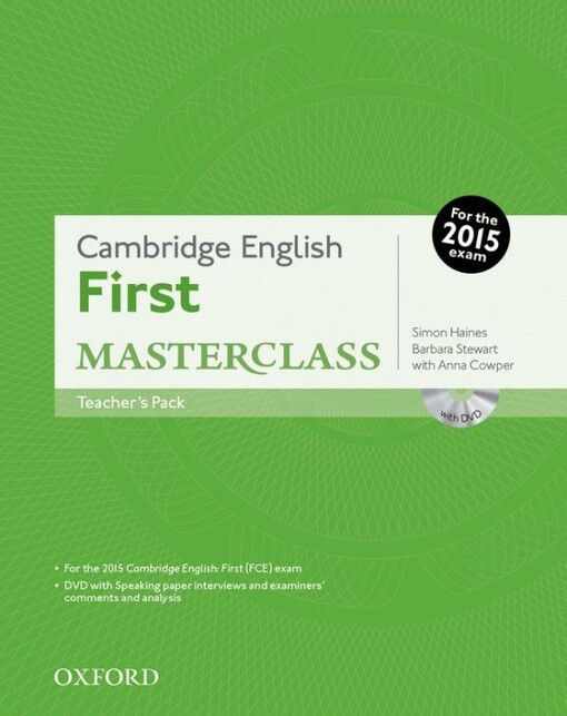 Cambridge English :first : masterclass, teacher’s pack