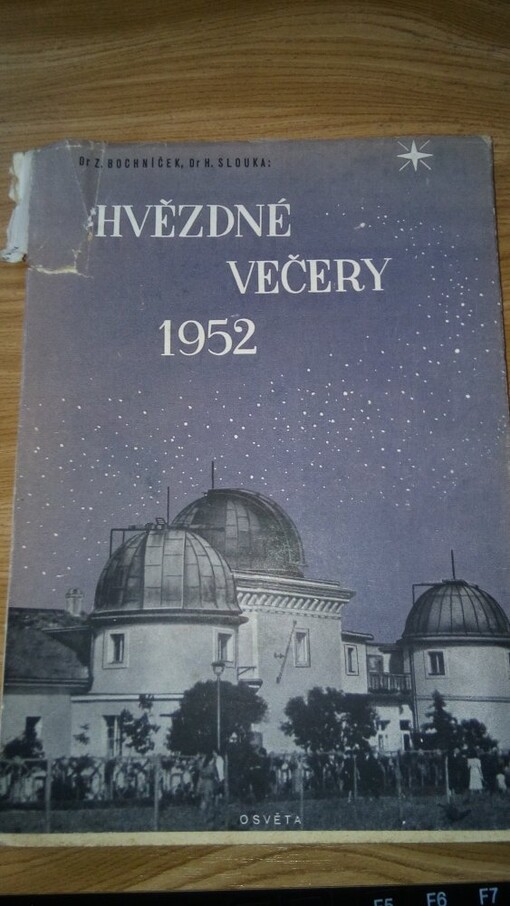 Hvězdné večery 1952 :Astronomický kalendář pro každého