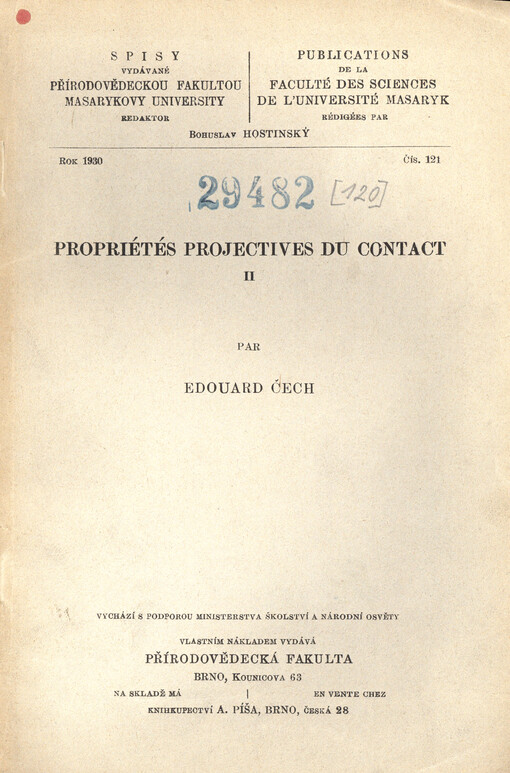 Propriétés projectives du contact. II