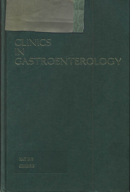 Clinics in gastroenterology