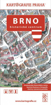 Brnohistorické centrum : kreslený plán historického centra