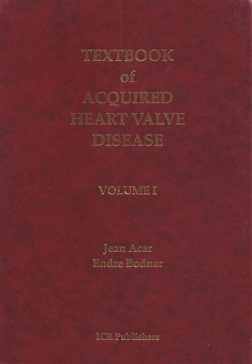Textbook of acquired heart valve disease