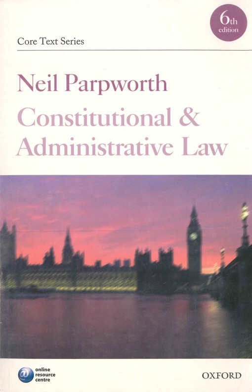 Constitutional and administrative law