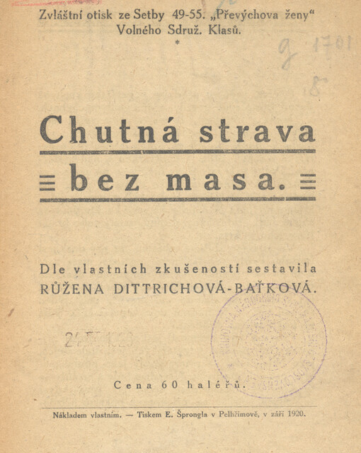 Chutná strava bez masa