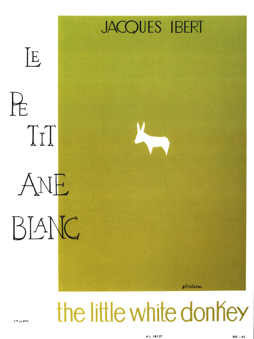 The Little White Donkey