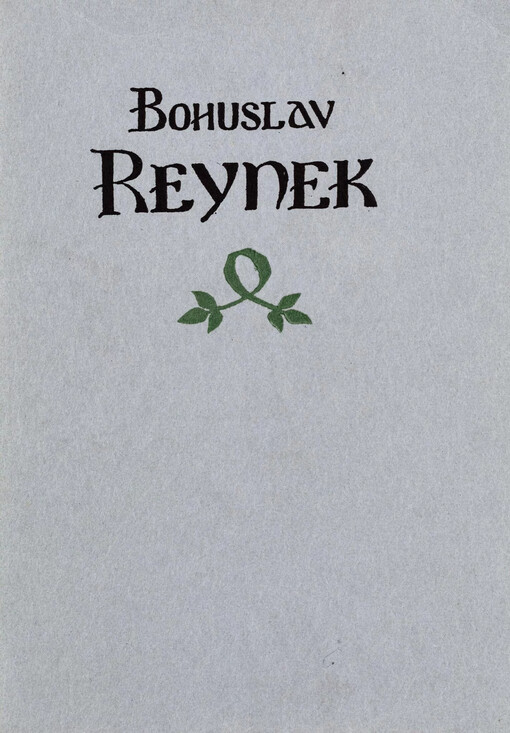 Bohuslav Reynek :(malá vzpomínka)