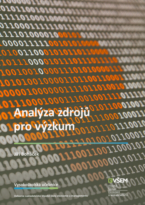 Analýza zdrojů pro výzkum