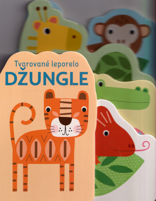 Tvarované leporelo. Džungle