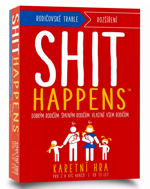 Shit happens : rodičovské trable : karetní hra