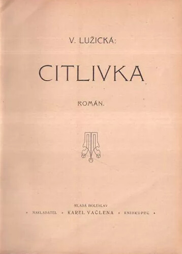 Citlivka :román