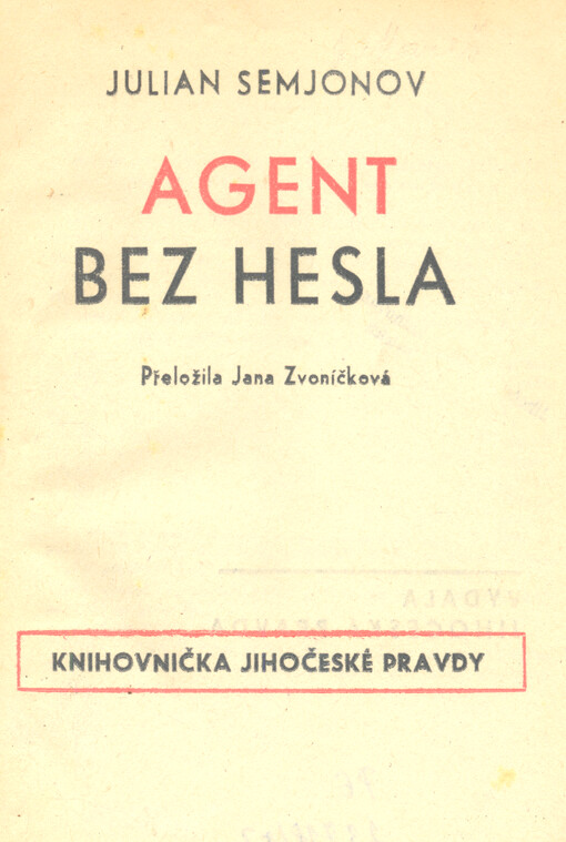 Agent bez hesla