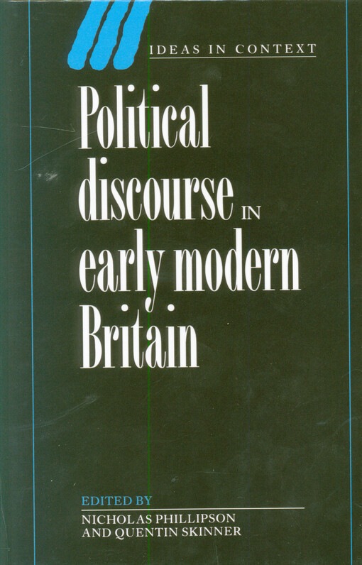 Political discourse in early modern Britain