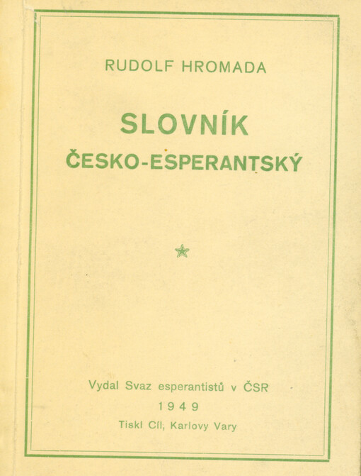 Slovník česko-esperantský